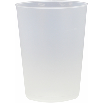 Copo Plstico PP Transparente REUSE 800ml 80/95x135mm 180 un