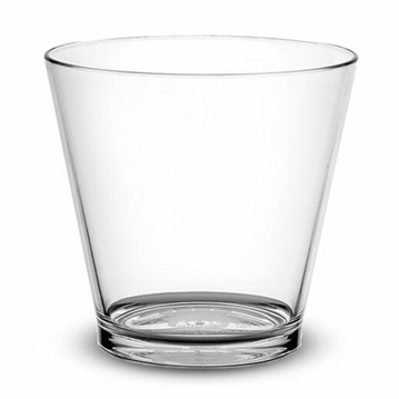 Copo em Policarbonato Transparente Caipira 330ml 92X90mm 12 un
