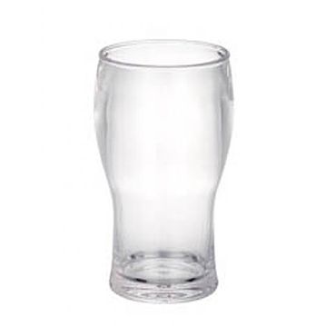 Copo em Pl�stico Policarbonato Transparente Cerveja 390ml Caixa 72