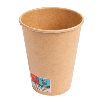 Copo Carto para Bebidas Frias 9oz 270ml Kraft 25x100 un