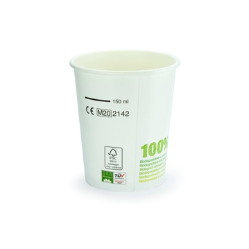 Copo Carto para Bebidas Frias - 200ml E-CUP 20x100 un