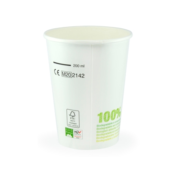 Copo Carto para Bebidas Frias - 250ml E-CUP  20x100 un