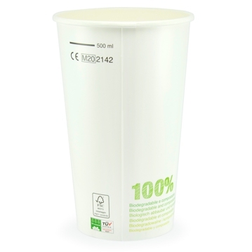 Copo Carto para Bebidas Frias - 580ml E-CUP 10x100 un