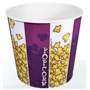 Copo em Cartolina para Pipocas 3858ml 250un
