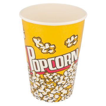 Copo em Cartolina para Pipocas 1380ml 46oz 20x25un