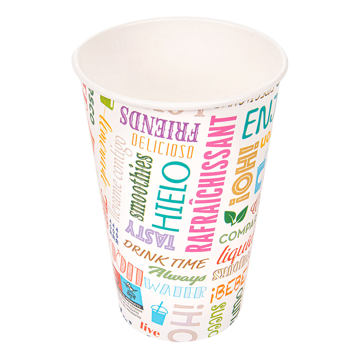 Copo Carto para Bebidas Frias 16oz 480ml Parole 20x50 un
