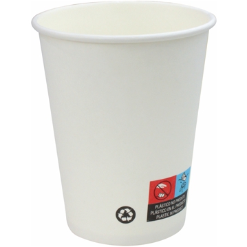 Copo Carto para Bebidas Frias - 9oz 266ml Branco  1000 un