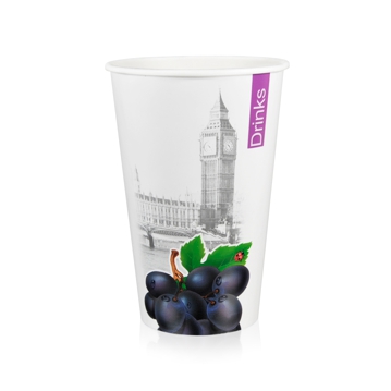 Copo Carto para Bebidas Frias - 500ml Ice City 10x100 un