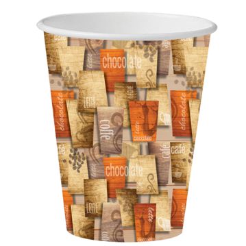 Coupe de la carte pour Boisson Chaude 237ml 8oz - Olson - Bo�te 1000