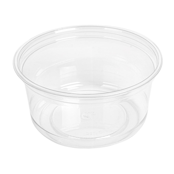 Ta�a Multiusos em Pl�stico RPET Transparente 375ml 18x32un