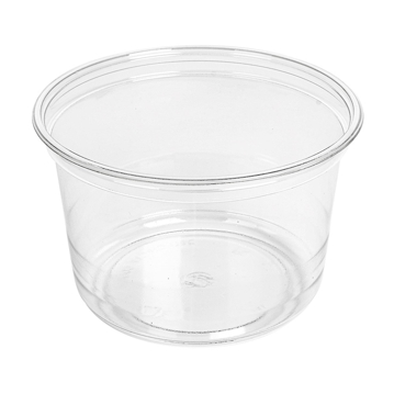 Ta�a Multiusos em Pl�stico RPET Transparente 500ml 18x32un