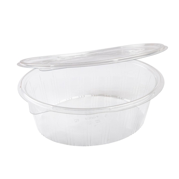 Embalagem Pl�stico PET/RPET Oval Elipack 2000ml 244x199x87mm 200 un