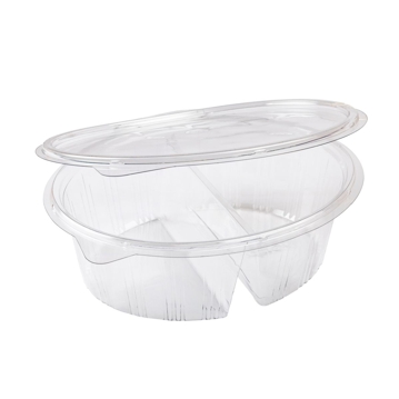 Embalagem Pl�stico PET/RPET Oval Elipack 2x450ml 201x165x70mm 300 un