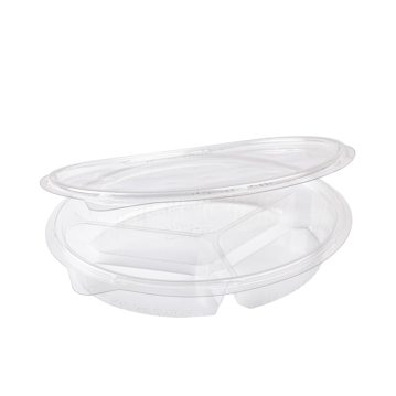 Embalagem Pl�stico PET/RPET Oval Elipack 2x140+1x250ml 201x165x37mm 340 un