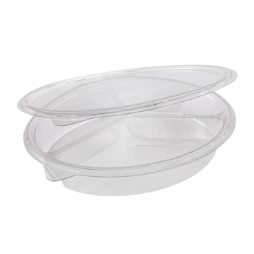 Embalagem Pl�stico PET/RPET Oval Elipack 2x200+1x375ml 244x199x47mm 220 un