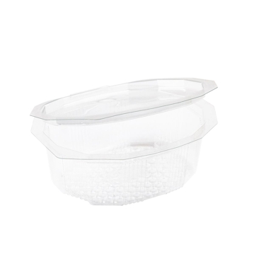 Embalagem Pl�stico PET/RPET Oval Multipack 250ml 126x106x41mm 360 un