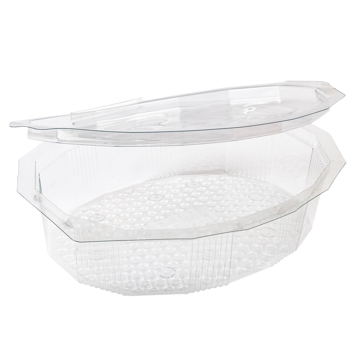 Embalagem Pl�stico PET/RPET Oval Multipack 450ml 174x146x40mm 300 un