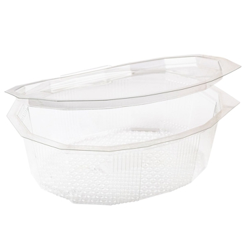 Embalagem Pl�stico PET/RPET Oval Multipack 1000ml 196x158x62mm 240 un