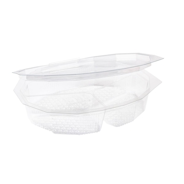 Embalagem Pl�stico PET/RPET Oval Multipack 2x150+200ml 196x159x39mm 240 un
