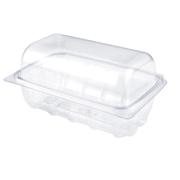 Embalagem de Plstico Transparente para Anans 124x195x97mm 480 un