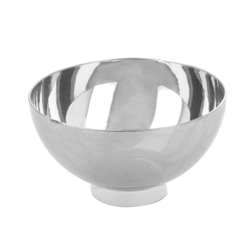 Tigela Degustao Metalizado Prateado 72ml 67x35mm 10x50 un