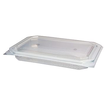 Contentor para Micro-ondas Rectangular M5410 Translcido 1000g 310x235x48mm 150 un