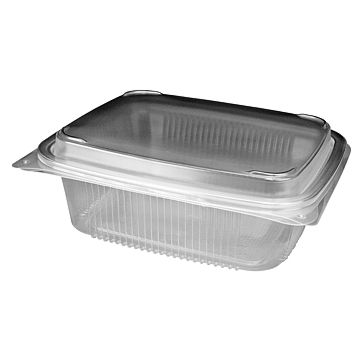 Contentor para Micro-ondas M3700 Translcido 1500cc 195x225x85mm 240 un