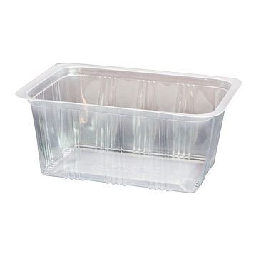 Contentor Sem Tampa para Micro-ondas M6020 Transparente 500g 137x95x63mm 1200 un