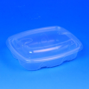Contentor para Micro-ondas Rectangular BCKTP251 Transl�cido 250ml 143x115x46mm 480 un