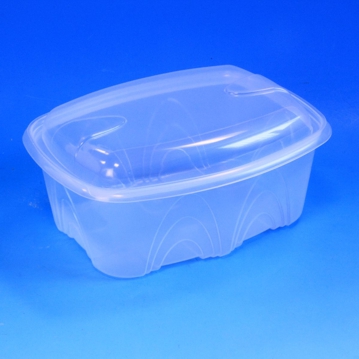 Contentor para Micro-ondas Rectangular BCKTP2001 Transl�cido 2000ml 230x180x106mm 180 un