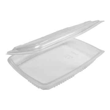 Contentor para Micro-ondas Rectangular OK1505 Transl�cido 1500ml 292x223x46mm 100 un