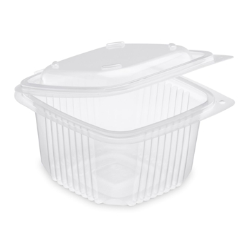 Contentor para Micro-ondas Rectangular OK375 Transl�cido 375ml 123x114x70mm 900 un