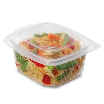 Contentor para Micro-ondas Rectangular OK750 Transl�cido 750ml 142x123x104mm 600 un