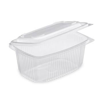 Contentor para Micro-ondas Rectangular OK1050 Transl�cido 1000ml 185x135x84mm 300 un