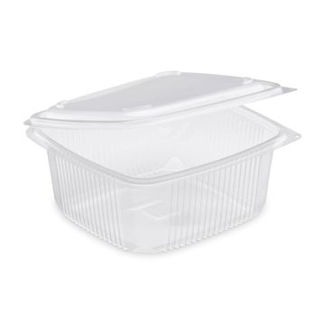 Contentor para Micro-ondas Rectangular OK1500 Transl�cido 1500ml 190x185x85mm 300 un