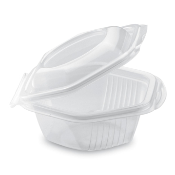 Contentor para Micro-ondas Hexagonal ATP0125 Transl�cido 125ml 102x101x48mm 600 un