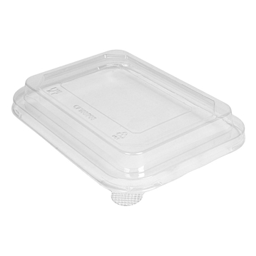 Tampa para Recipiente Kraft Multiusos 191x138x28mm 6x50 un