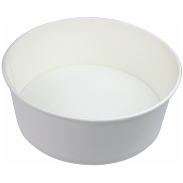 Saladeira em Cartolina Branca 1300ml 184x67x160mm 6x50un