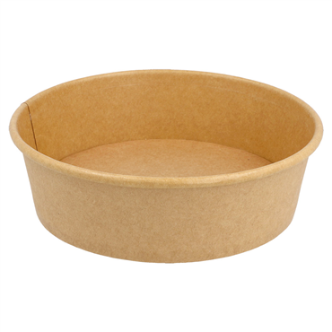 Saladeira em Cartolina Kraft 1300ml 187x160x70mm Caixa 300