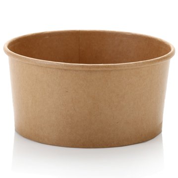 Saladeira em Cartolina Kraft 900ml 150x128x75mm Caixa 300