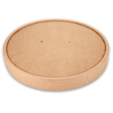 Tampa Cart�o Kraft para Saladeiras cartolina 500/900ml Caixa 300un