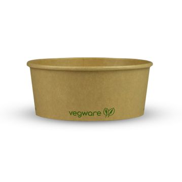 Contentor Redondo Kraft Vegware 750ml 24oz 150/127x59mm 6x50 un