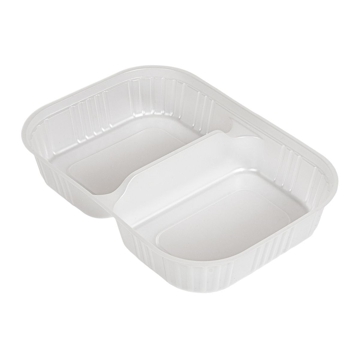 Insert em Pl�stico PP 2 compartimentos para Contentor Rectangular 173x123mm 6x50 un