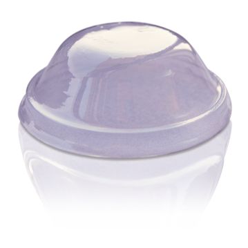 Tampa Plstico Alta para Copo de Carto de Gelado 10mg - 20c Caixa 14x100