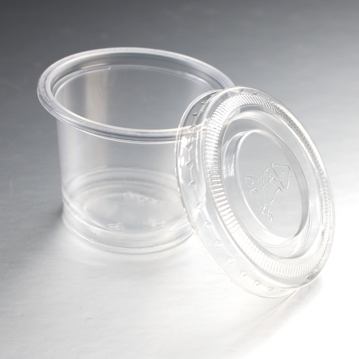 Tampa Plstico Rasa para copo de molhos 28ml 25x100 un