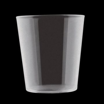 Copo em Pl�stico SAN Transparente Acetinado Tumbler 400ml Caixa 24x6un