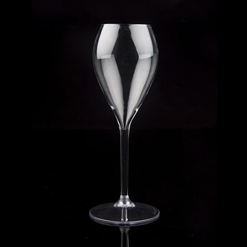 Copo em Pl�stico Policarbonato Transparente Perlage 240ml Caixa 6x1un