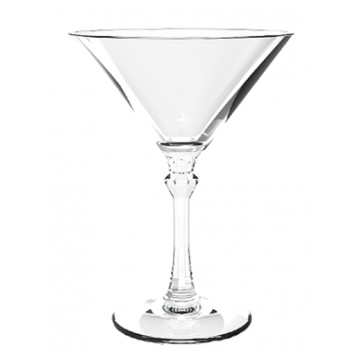 Copo em Policarbonato Transparente Martini 200ml 24 un