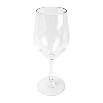 Copo em Policarbonato Transparente Vinho 300ml 24 un