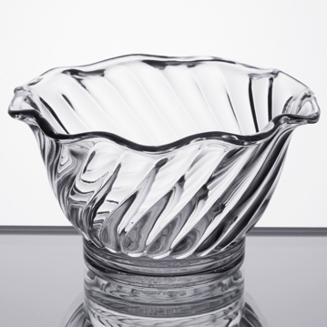 Taa Tulipa em SAN Transparente Sobremesas 150ml 95x60mm 24 un